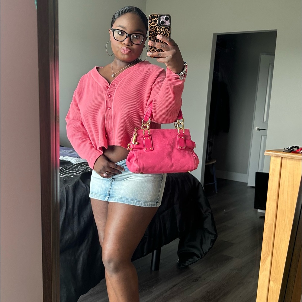 Victoria's Secret Pink Button-Up Cardigan